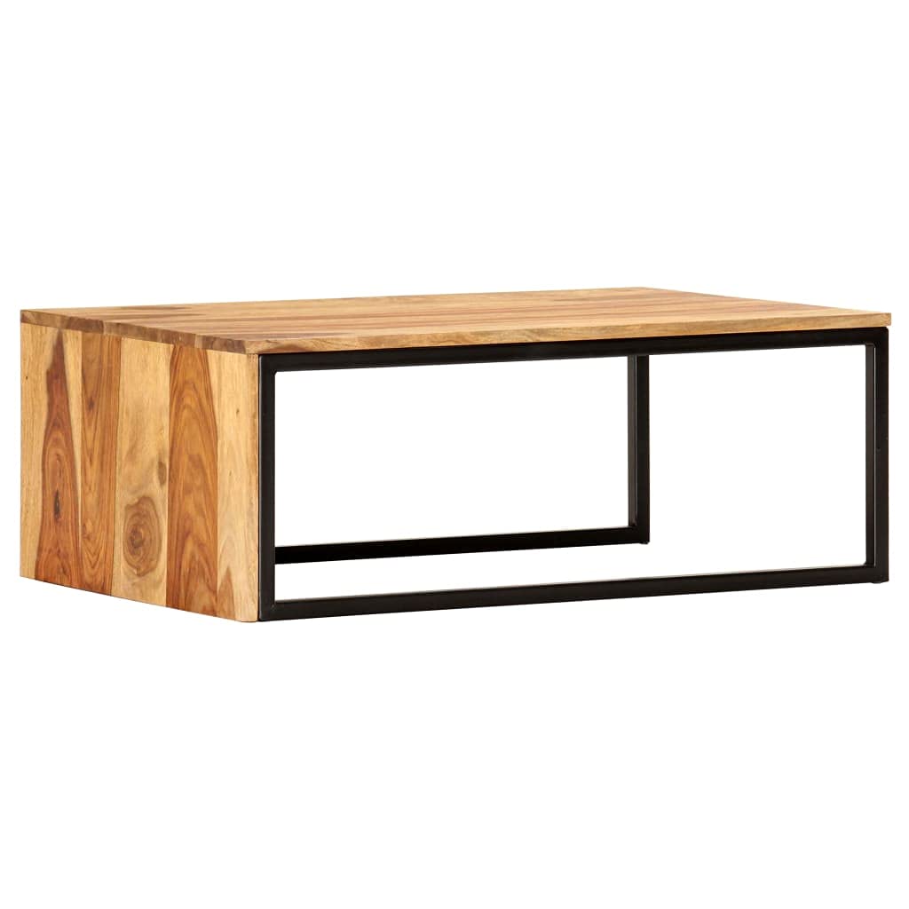 Solid Sheesham Wood Nesting Coffee Table Set Y3370