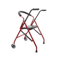 Lightweight Folding Aluminum Rollator Walker with Seat Z5152