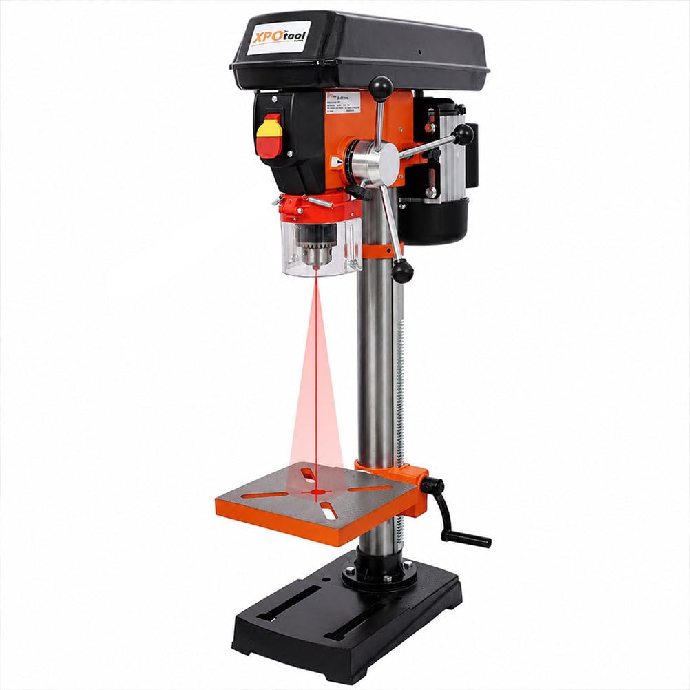 10-Inch Benchtop Drill Press with Laser N787