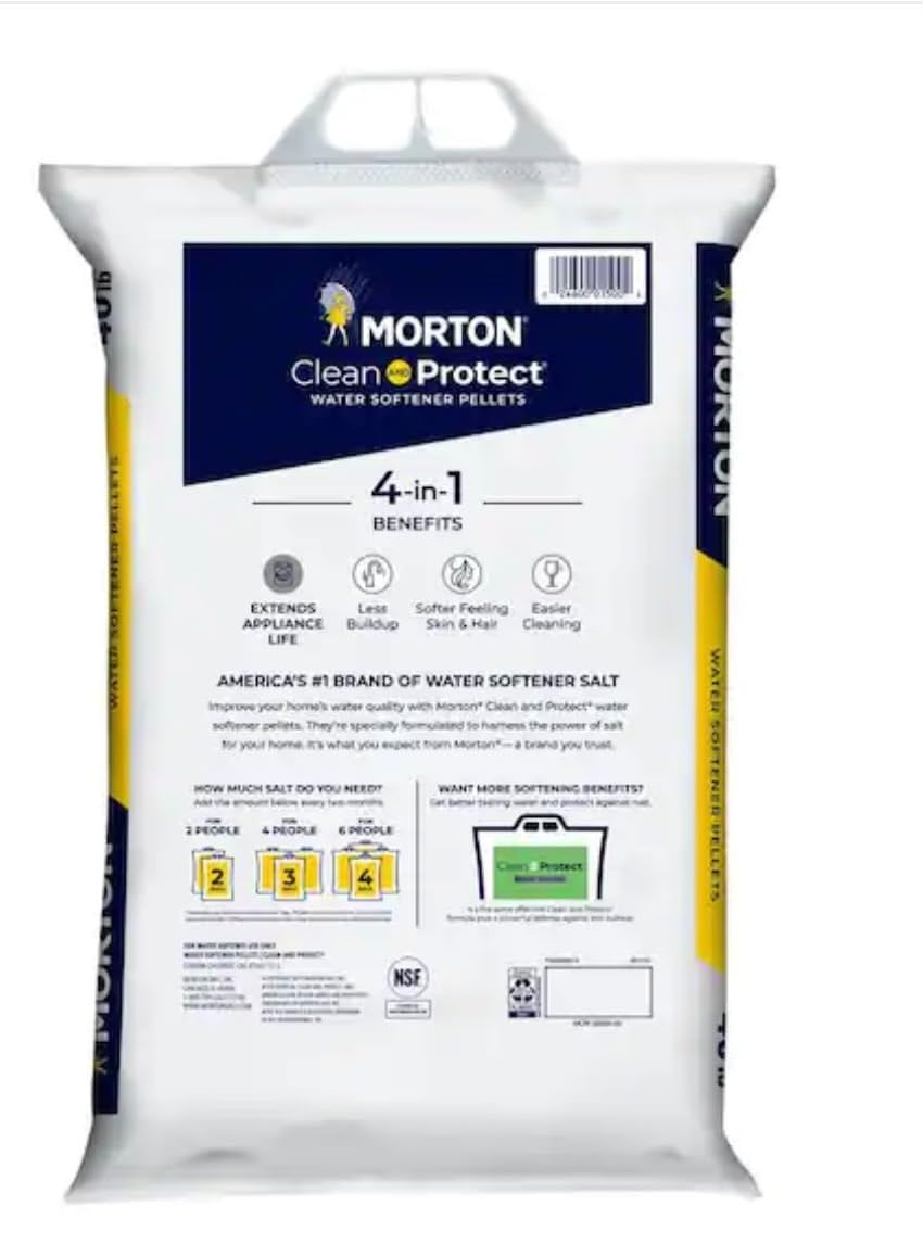 Water Softener Salt Pellets 40 lbs 2 Packs V724