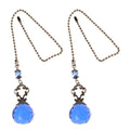 2pcs Crystal Ball Pull Chain Light Accessory O818322