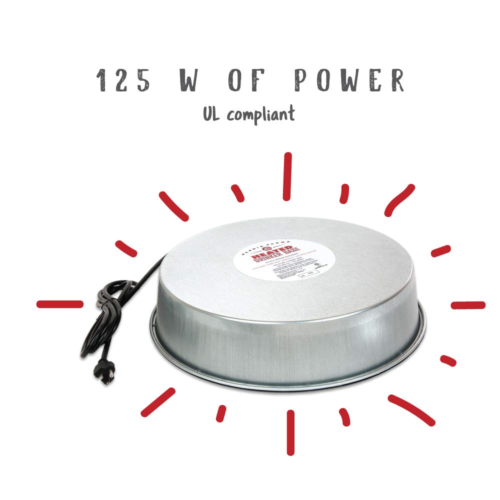 Heated Poultry Drinker Base B396444