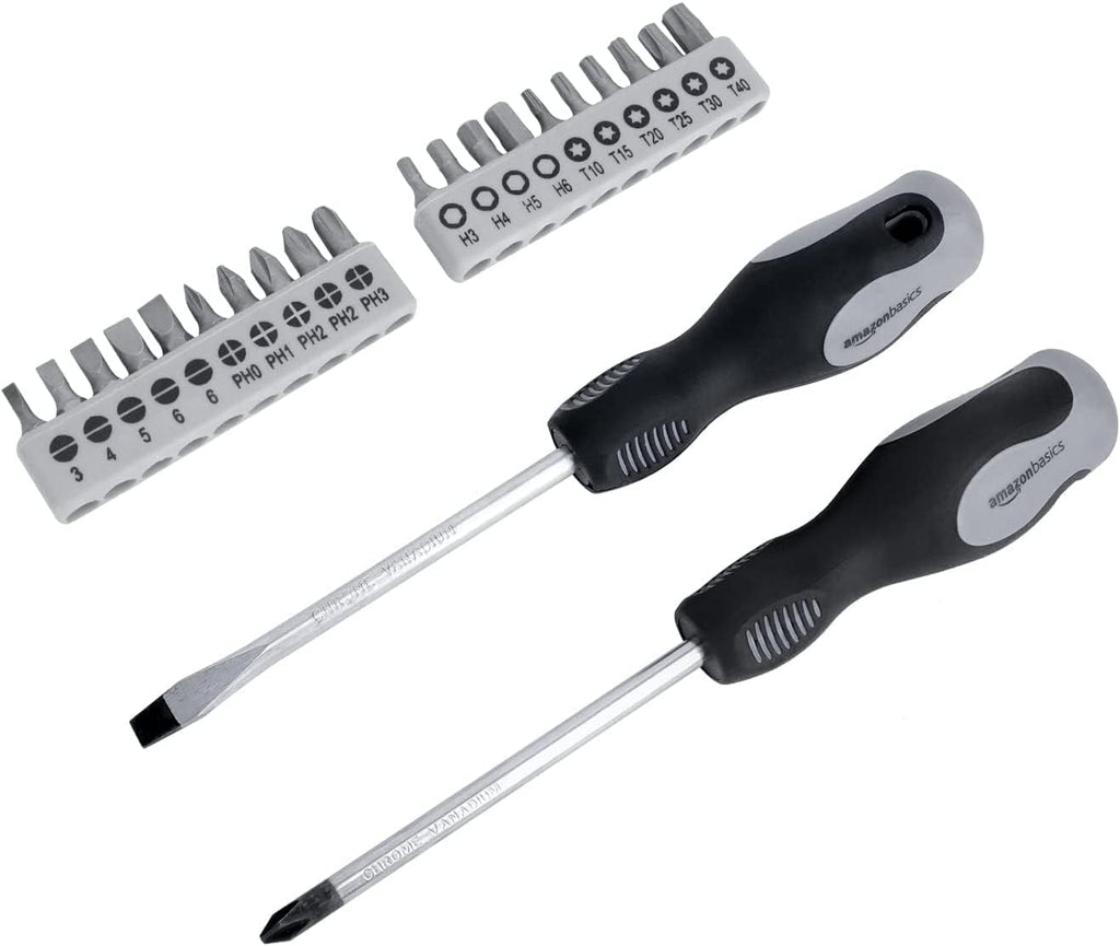 65-Piece Household Hand Tool Kit Set with Storage Case F21478