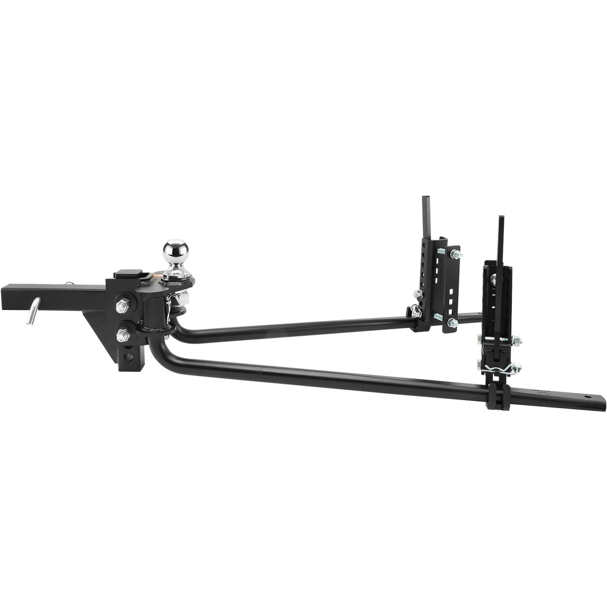 1500 lbs Capacity Weight Distribution Hitch with 2-Inch Steel Shank T9769