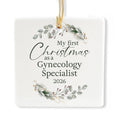 Ceramic 3-inch Square Ornament K37951