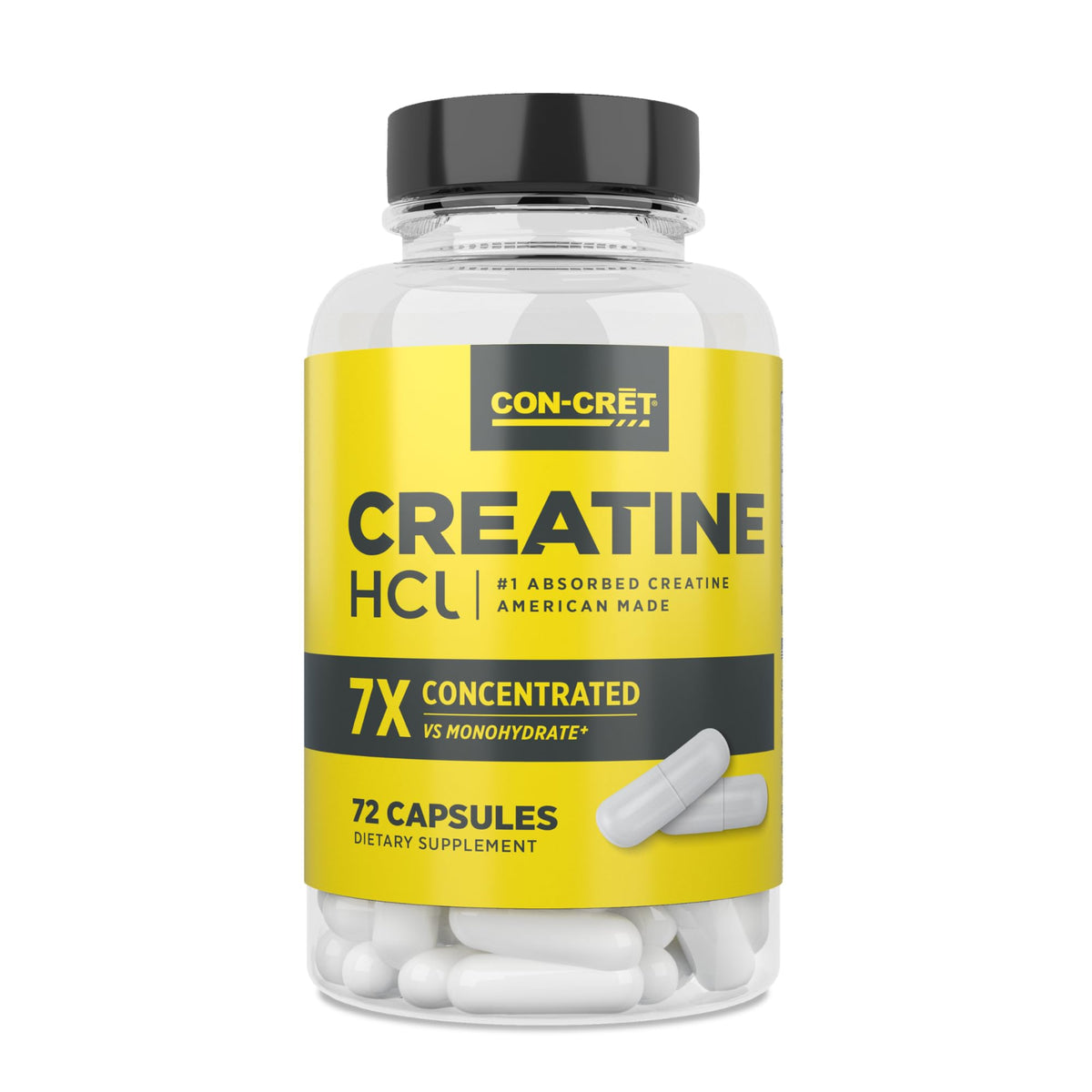 Creatine HCl Capsules 72 Count X787246