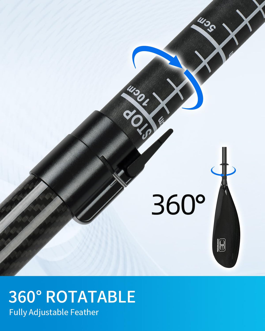 Lightweight Full Carbon Fiber Kayak Paddle K787200
