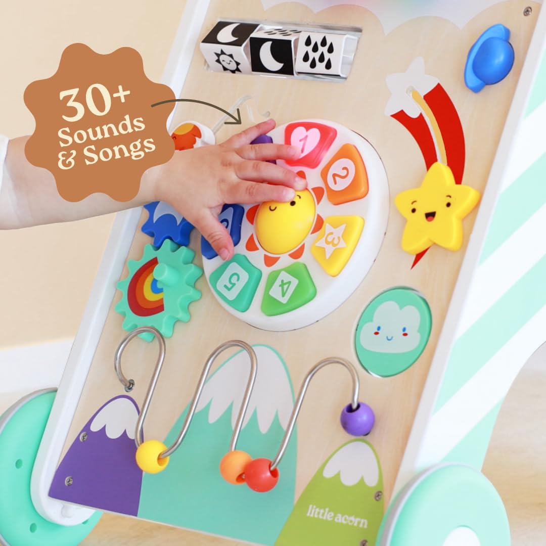 Wooden Baby Walker with Music & Lights B122387