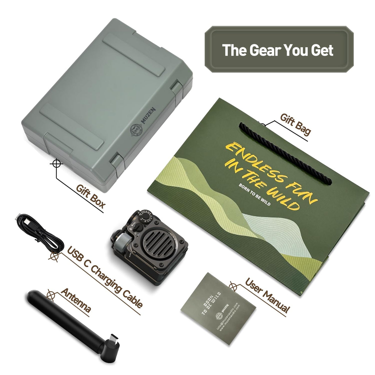 Portable Wireless Bluetooth Speaker with FM Radio X5219