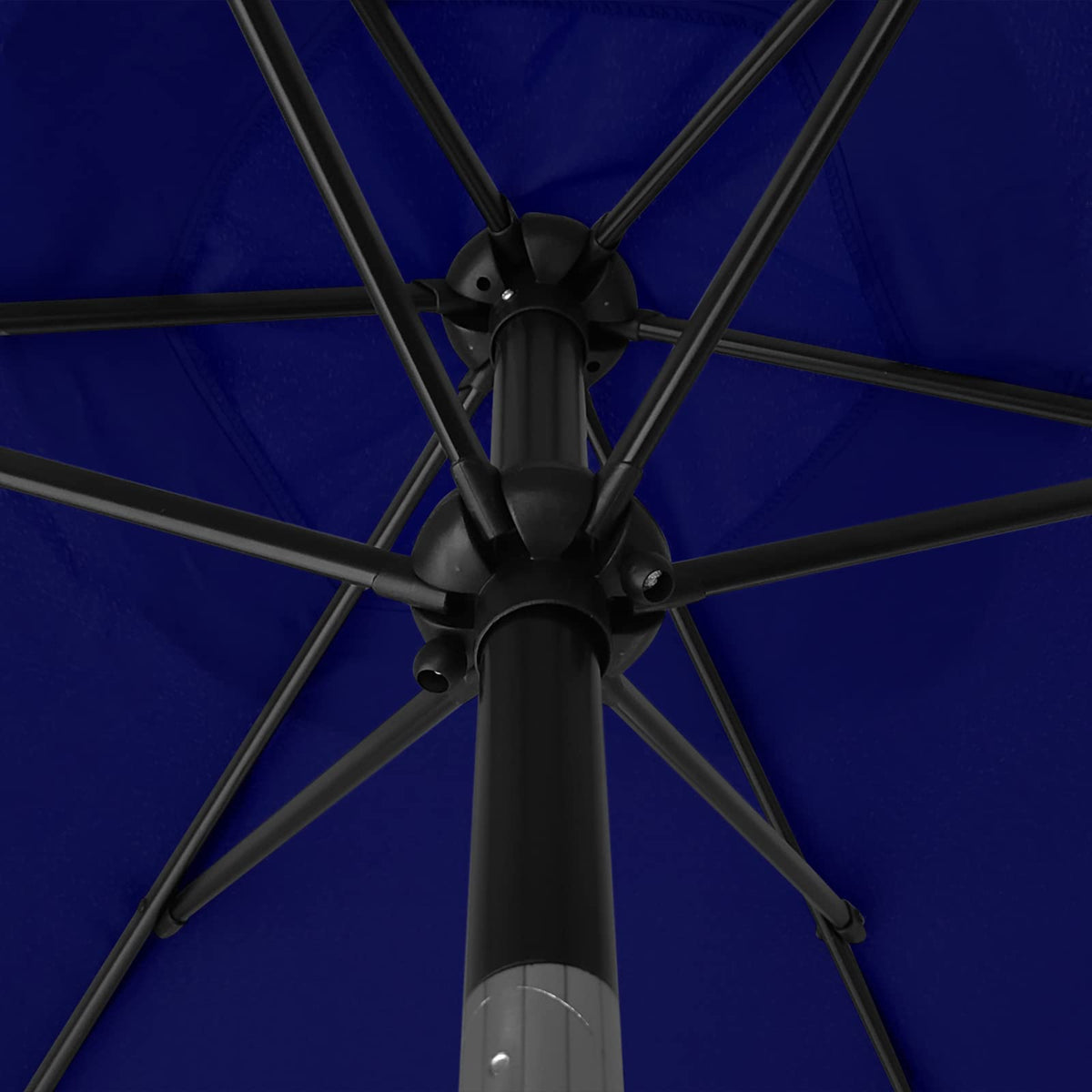 7.5' Tilt Crank Navy Blue Patio Umbrella P1457