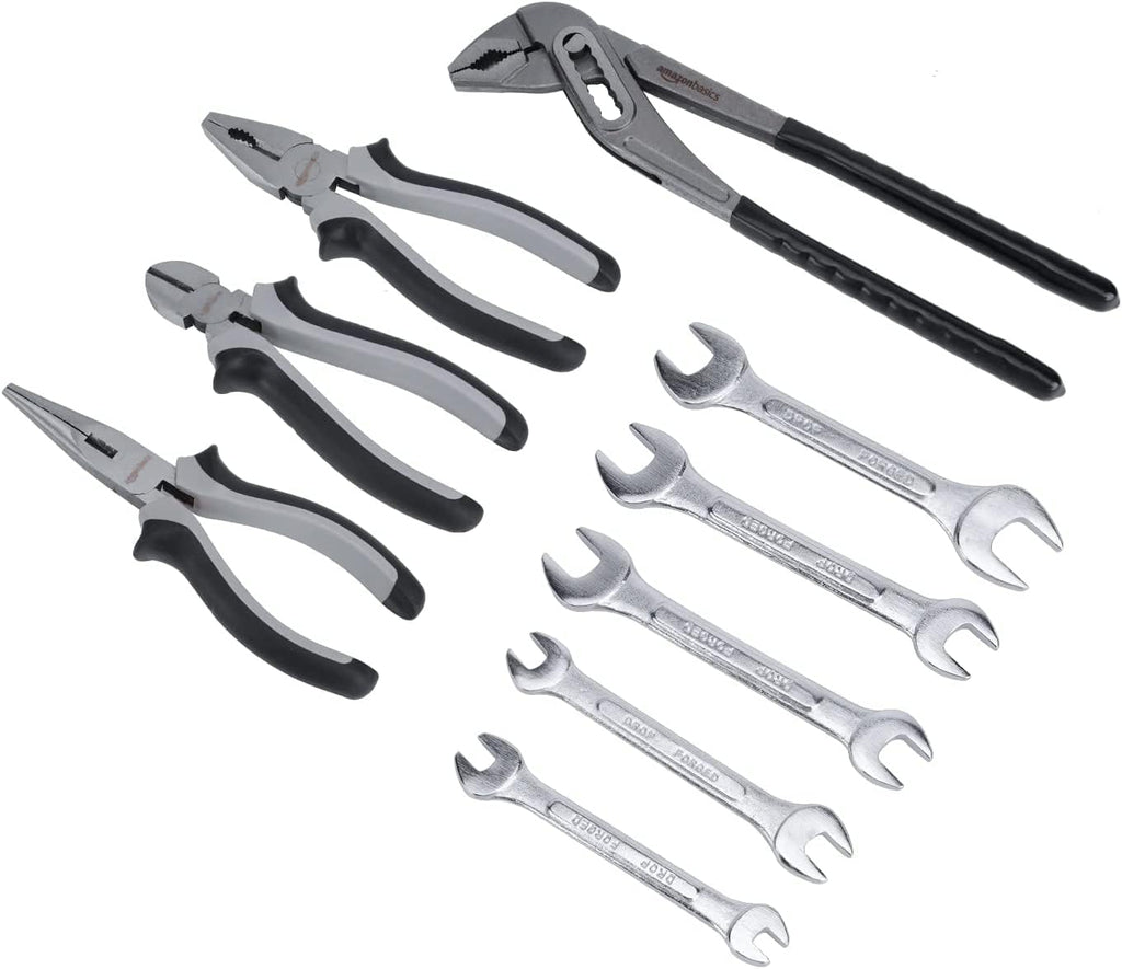 65-Piece Household Hand Tool Kit Set with Storage Case F21478