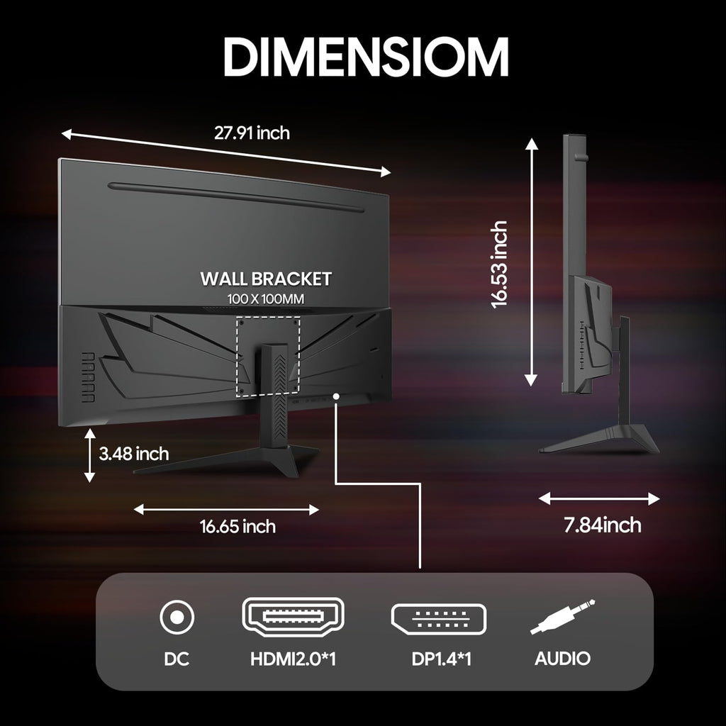 32" Curved Gaming Monitor D3822