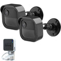 Black 2 Pack Weatherproof Adjustable Camera Mount J952