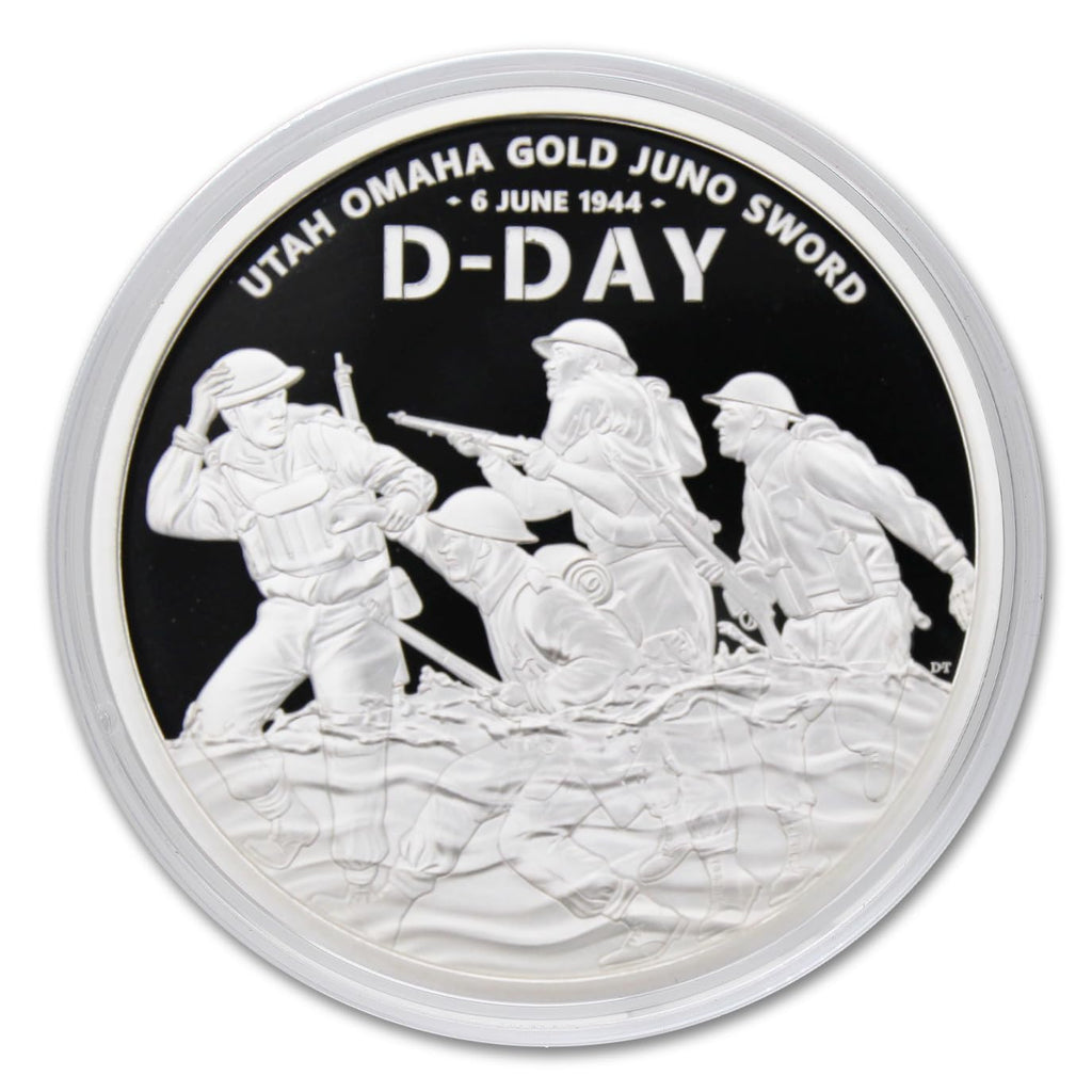 1 oz Silver D-Day 80th Anniversary Coin L422