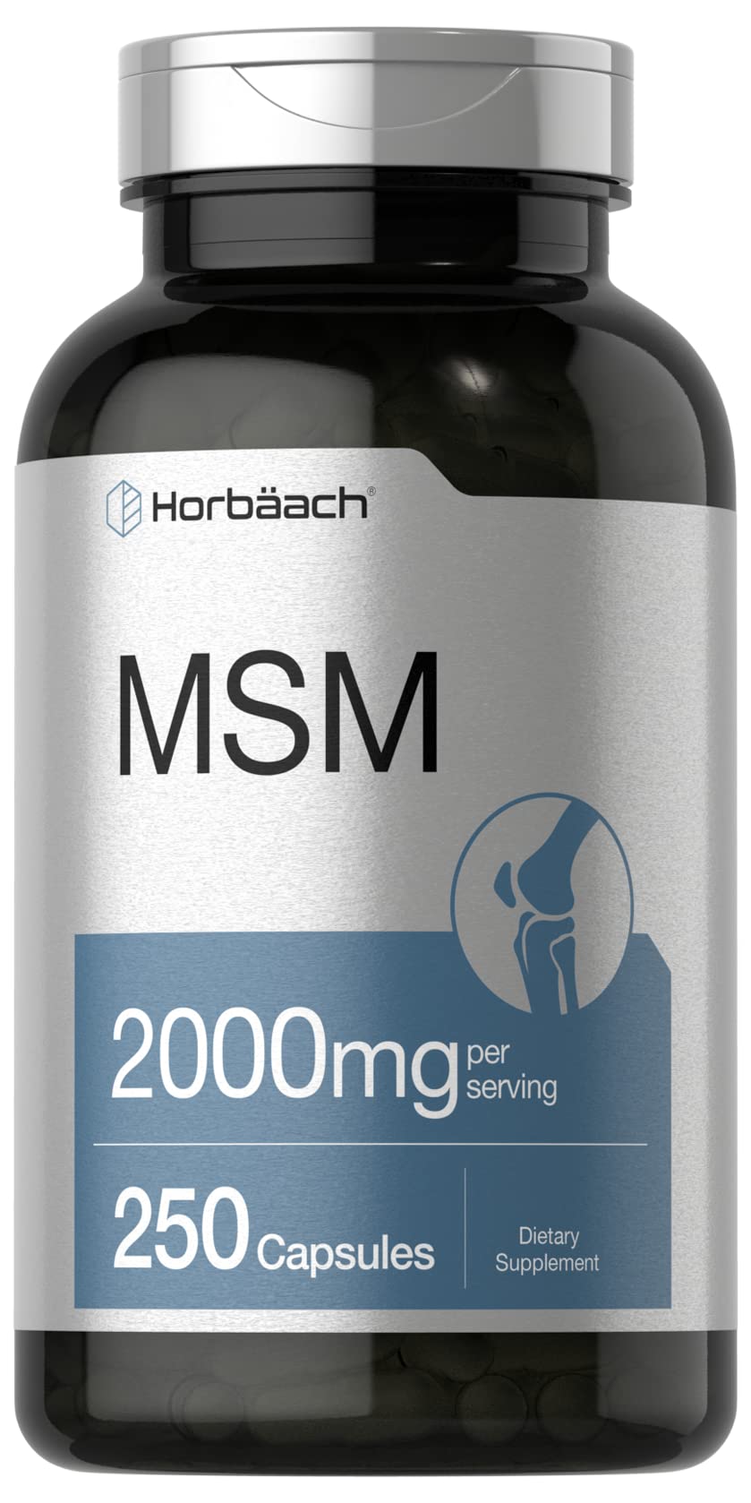 MSM Methylsulfonylmethane 2000mg 250 Capsules X576118
