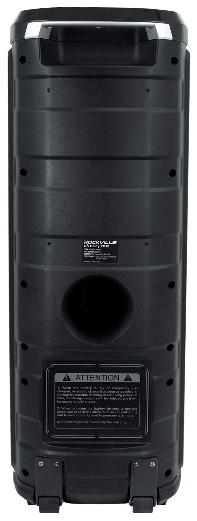 Dual 10" Wireless LED Bluetooth Speaker 2-Pack I4847