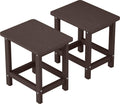 Set of 2 HDPE Outdoor Side Table K9268