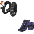 10lbs/Pair Adjustable Ankle Weights & 5lbs Weighted Vest T101274