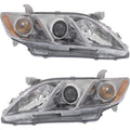 Toyota Camry Headlight 2007 2008 2009 Driver and Passenger Side Pair T77546