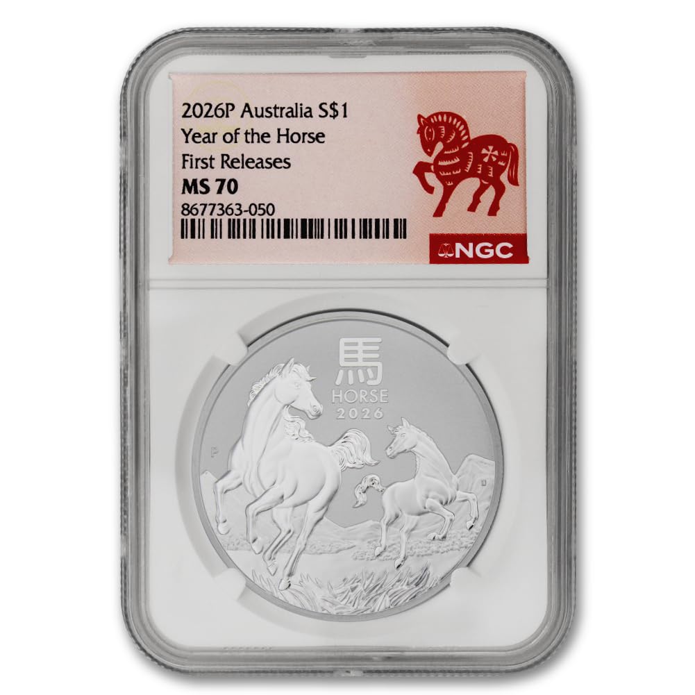 1 oz Australian Silver Lunar Year of the Horse Coin B263