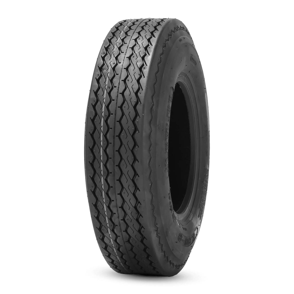 8 Trailer Tires Set of 2 Tubeless 6PR Load Range C Y9863