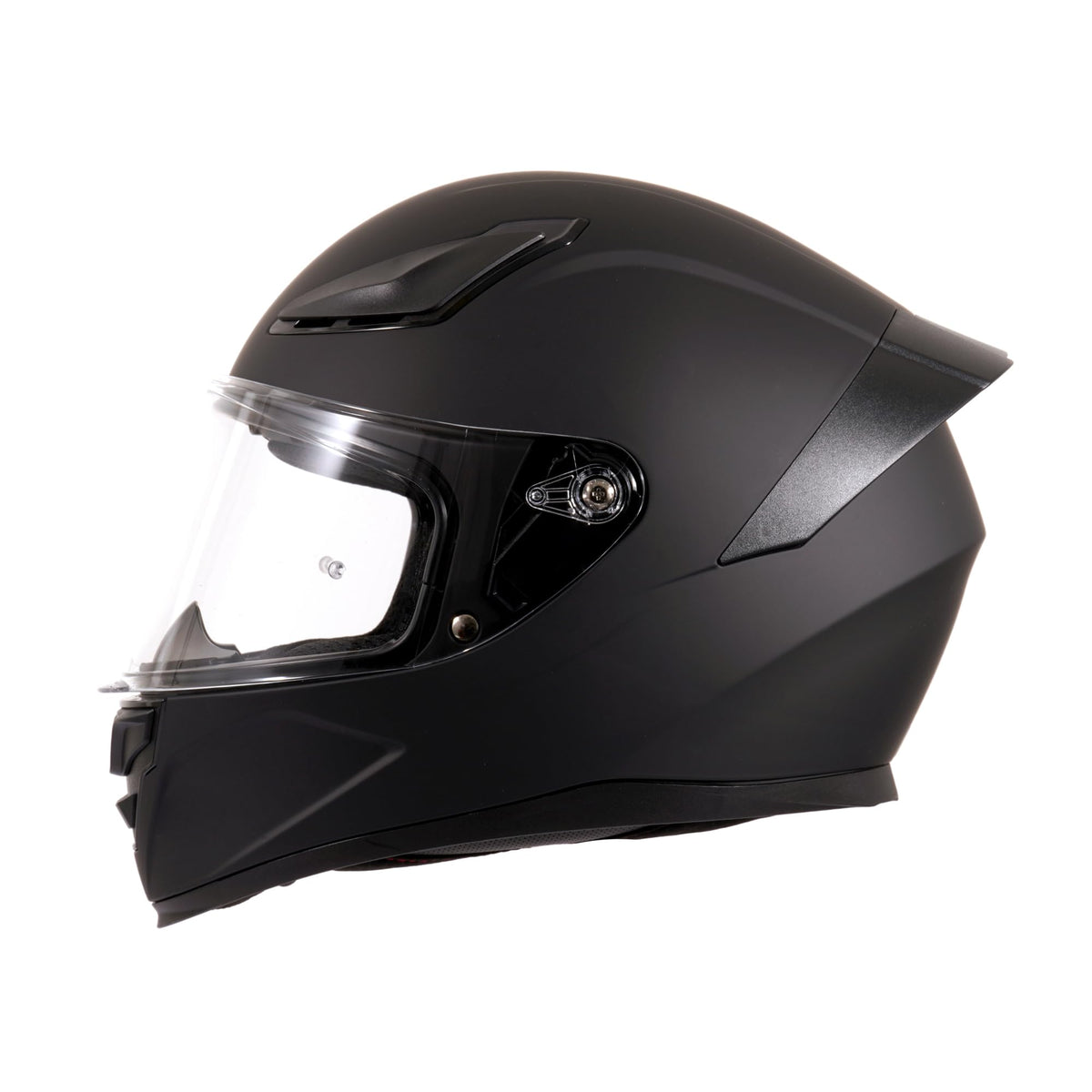 DOT Full Face Motorcycle Helmet Matte Black U35694