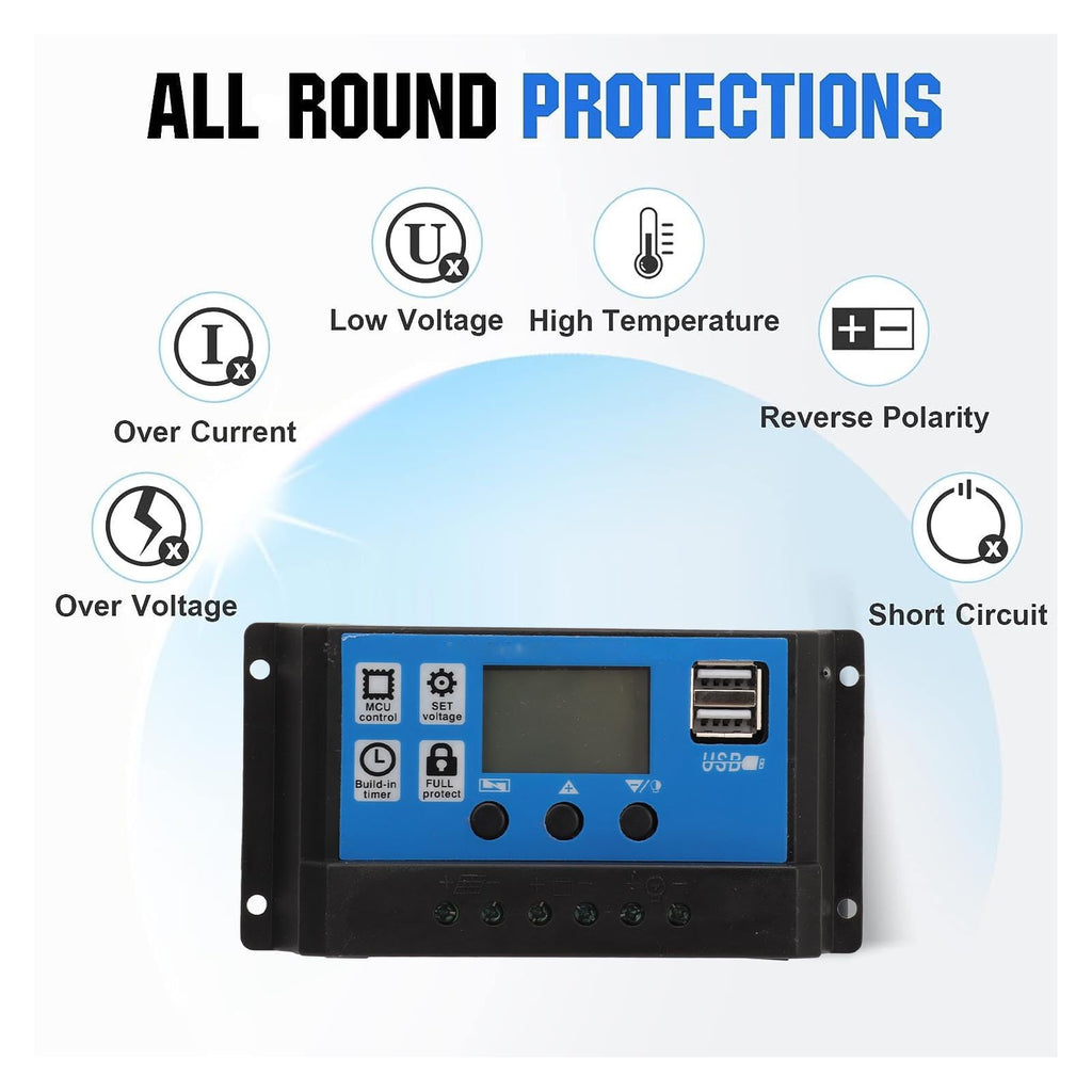 300W Solar Panel Kit with Controller E8615