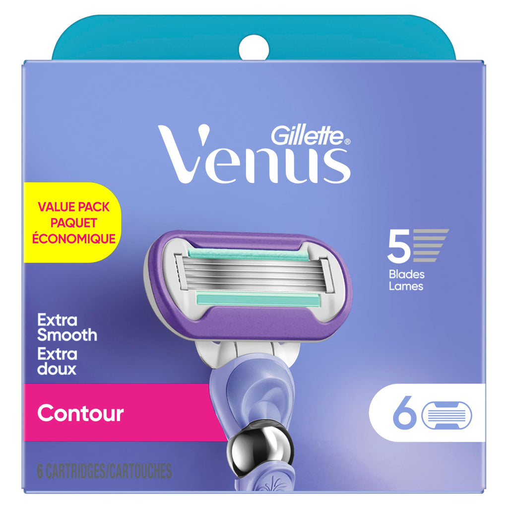 6 Count Womens Razor Blade Refills Q493