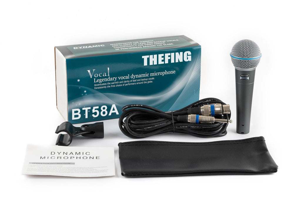 Wired Dynamic Handheld Karaoke Microphone with Audio Cable L44558