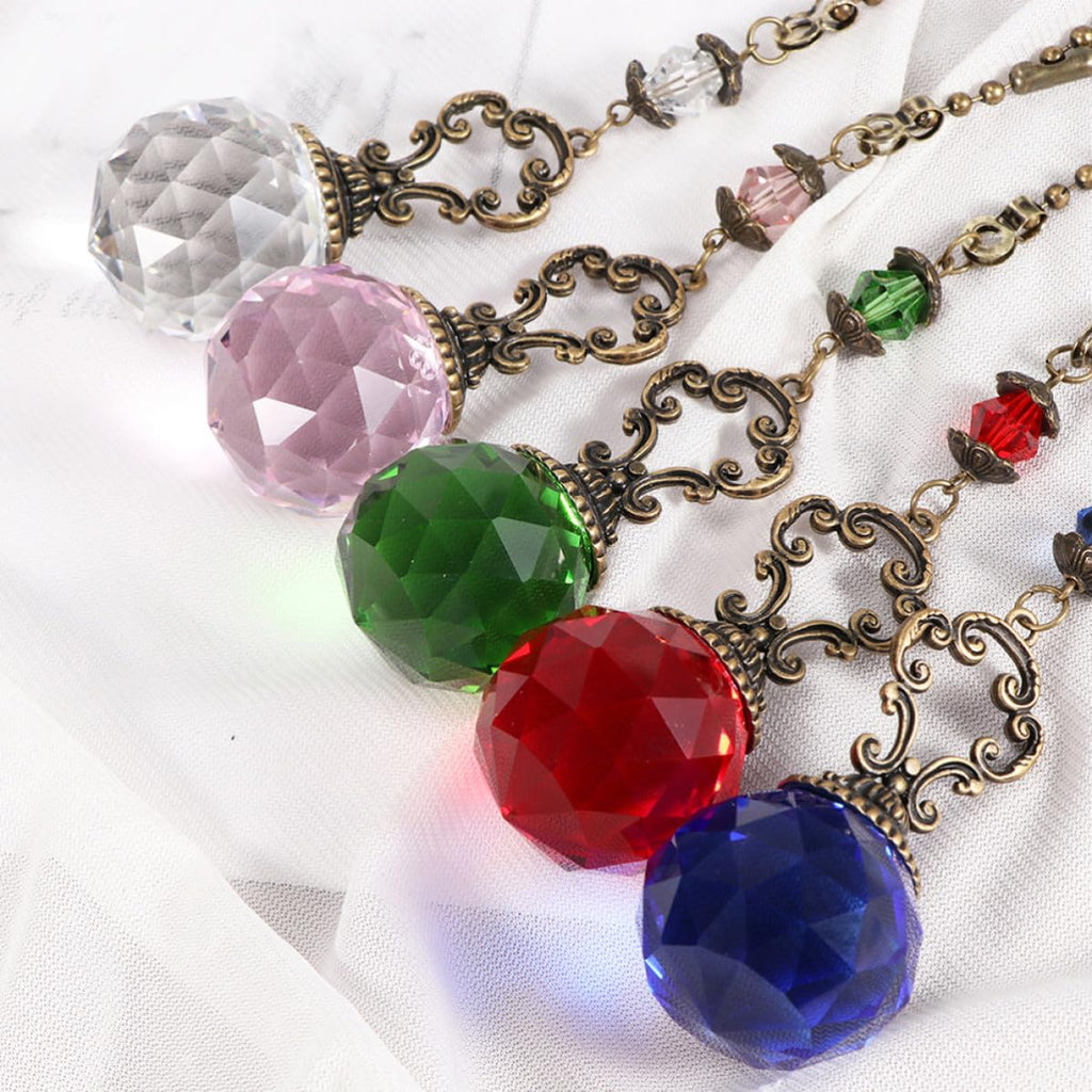 2pcs Crystal Ball Pull Chain Light Accessory O818322
