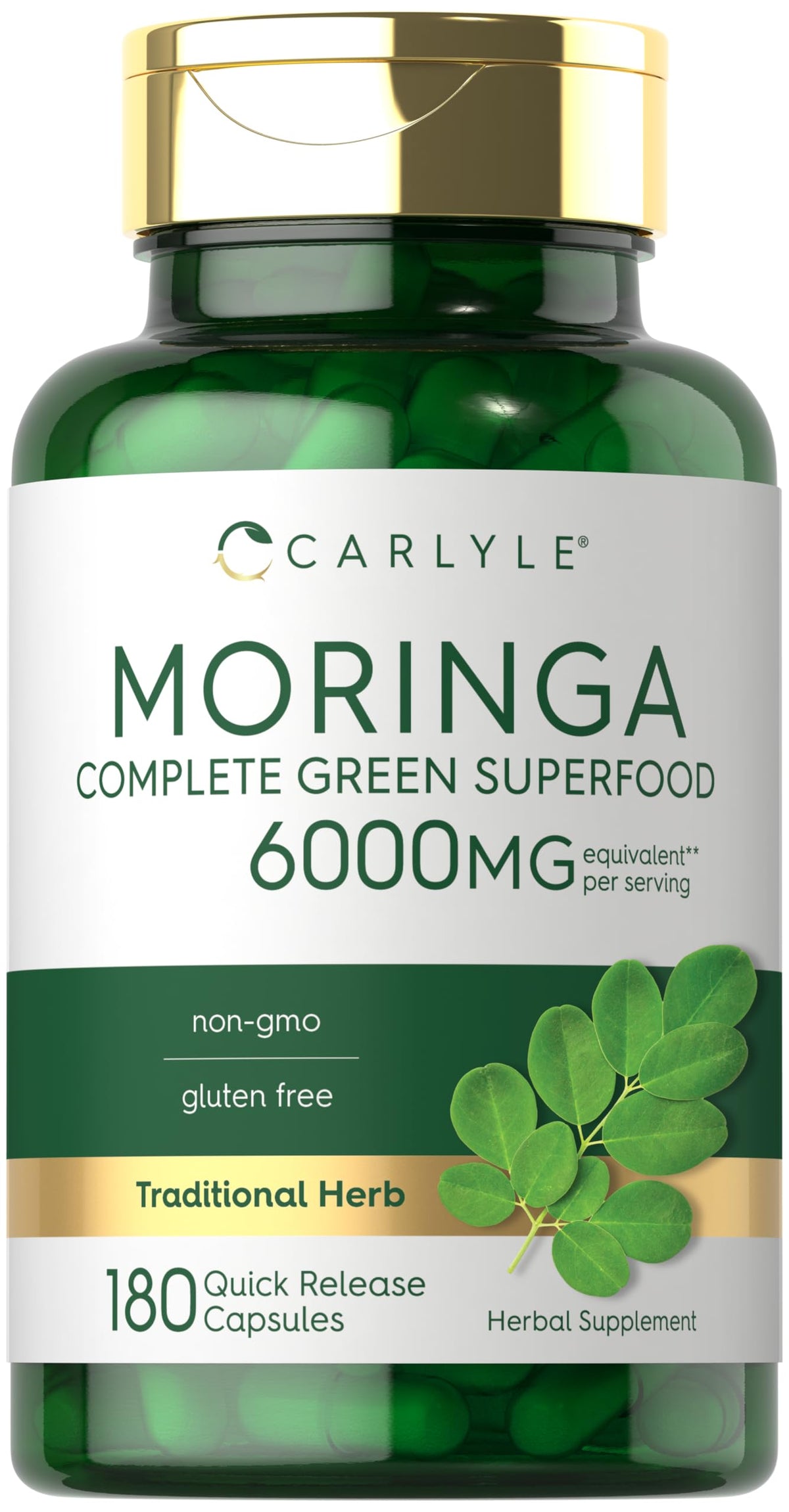 Moringa Oleifera Supplement 180 Capsules X30197