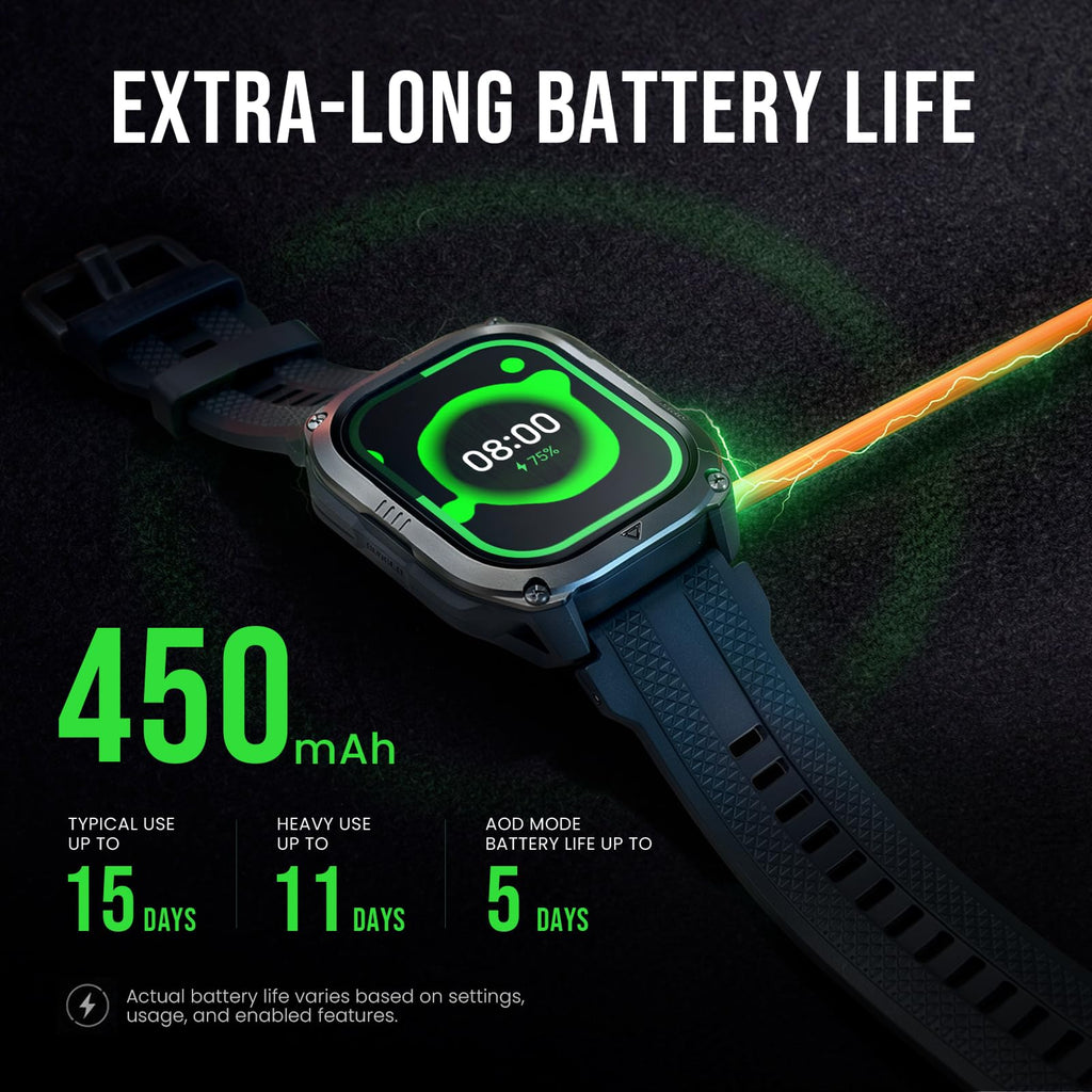 Smart Watch with GPS, Waterproof, 15-Day Battery J890