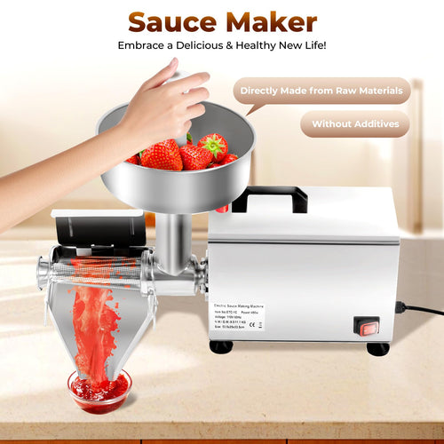 110v 450w Stainless Steel Electric Tomato Strainer R3672