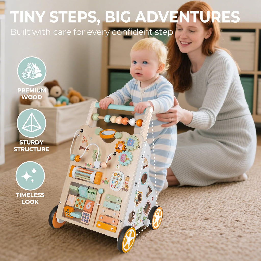 Wooden Baby Walker F9903