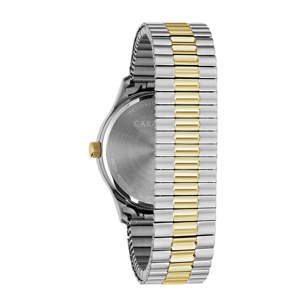Men's Traditional Quartz Stainless Steel Watch with Expansion Band, 40mm S352