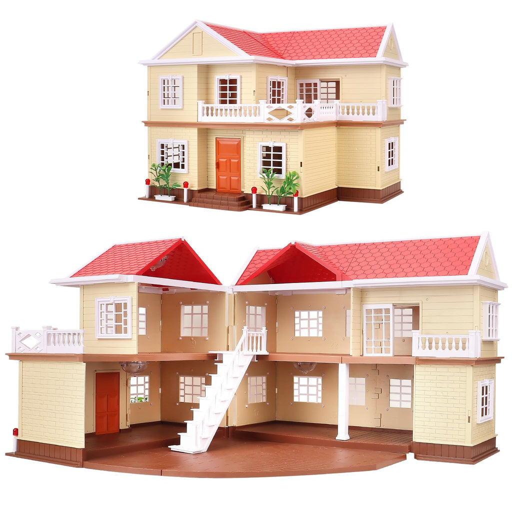 Cozy Cabin Doll House Playset Q135