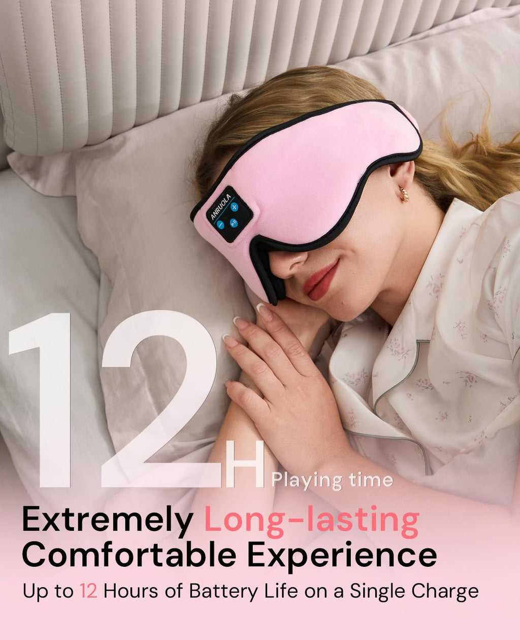 Bluetooth Sleep Mask with Wireless Headphones Y248298