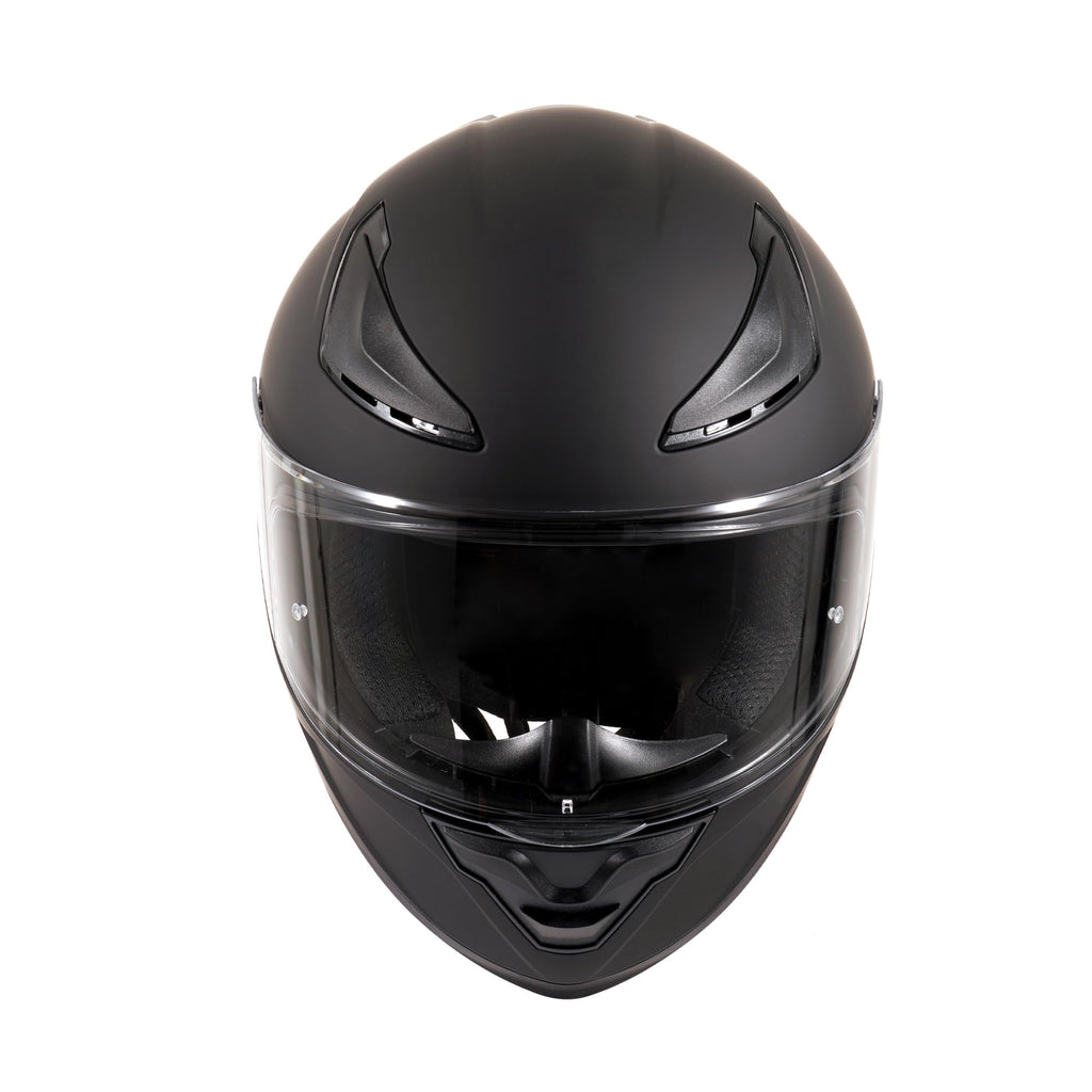 DOT Full Face Motorcycle Helmet Matte Black U35694