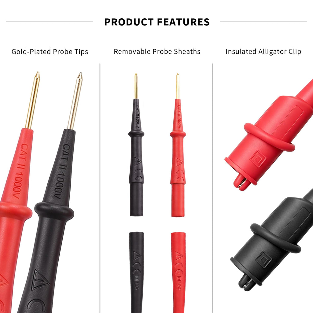 HVAC Silicone Test Lead Kit F199