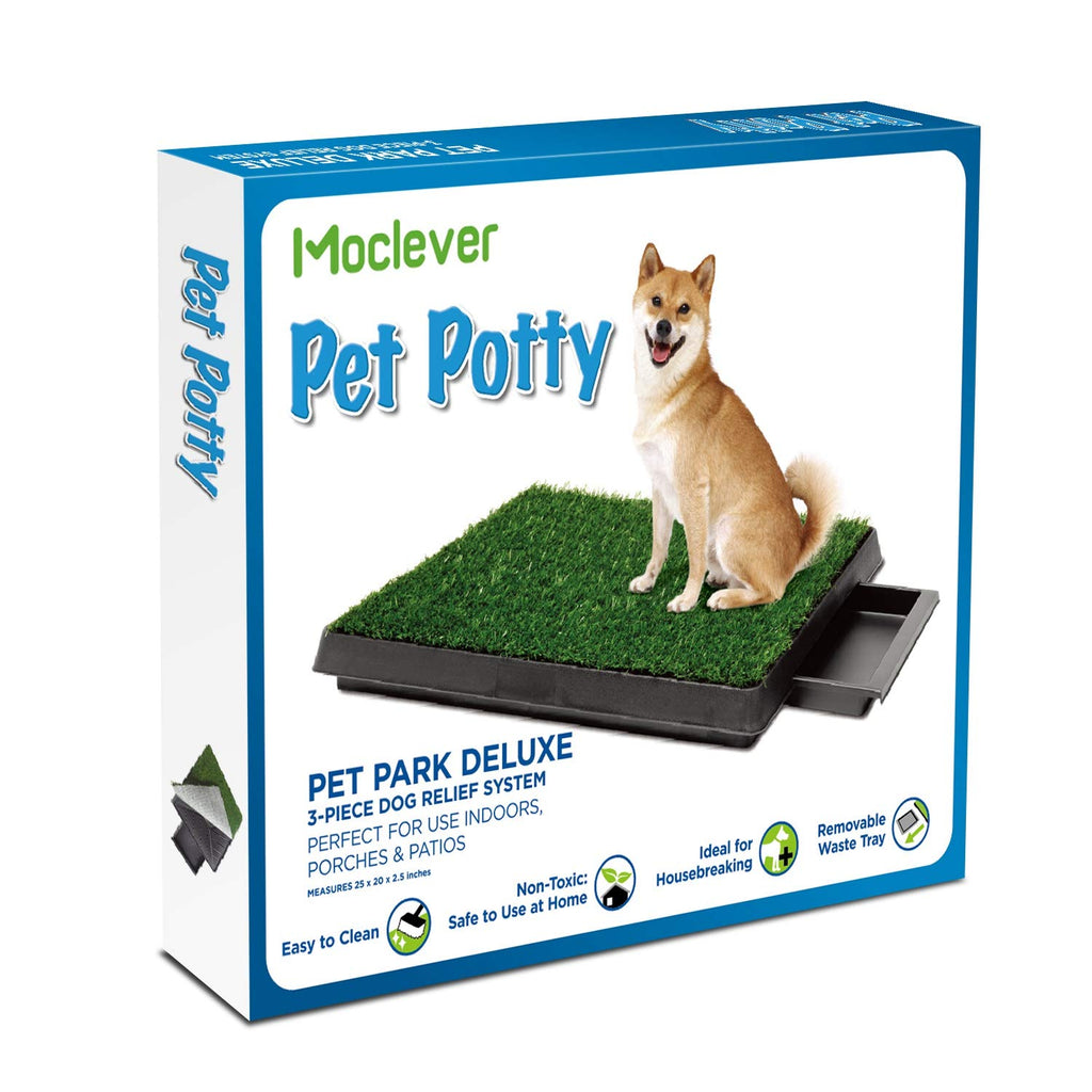 25"x20" Dog Grass Pee Pad with Tray U9065