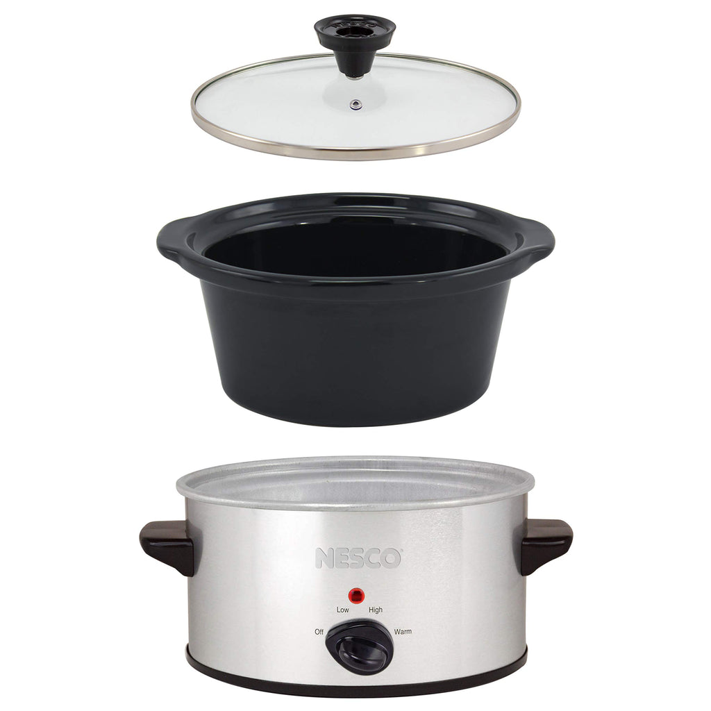 1.5 Quart Silver Slow Cooker O852065