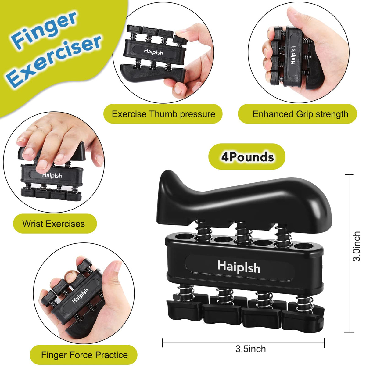 5 Pack Silicone Hand Grip Strengthener Kit N7109