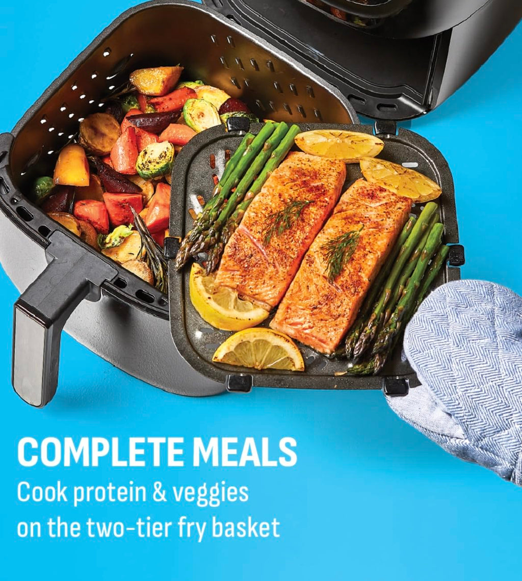 6-QT Air Fryer with 10 Presets O35908