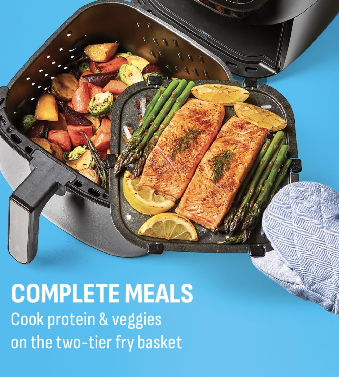 6-QT Air Fryer with 10 Presets O35908