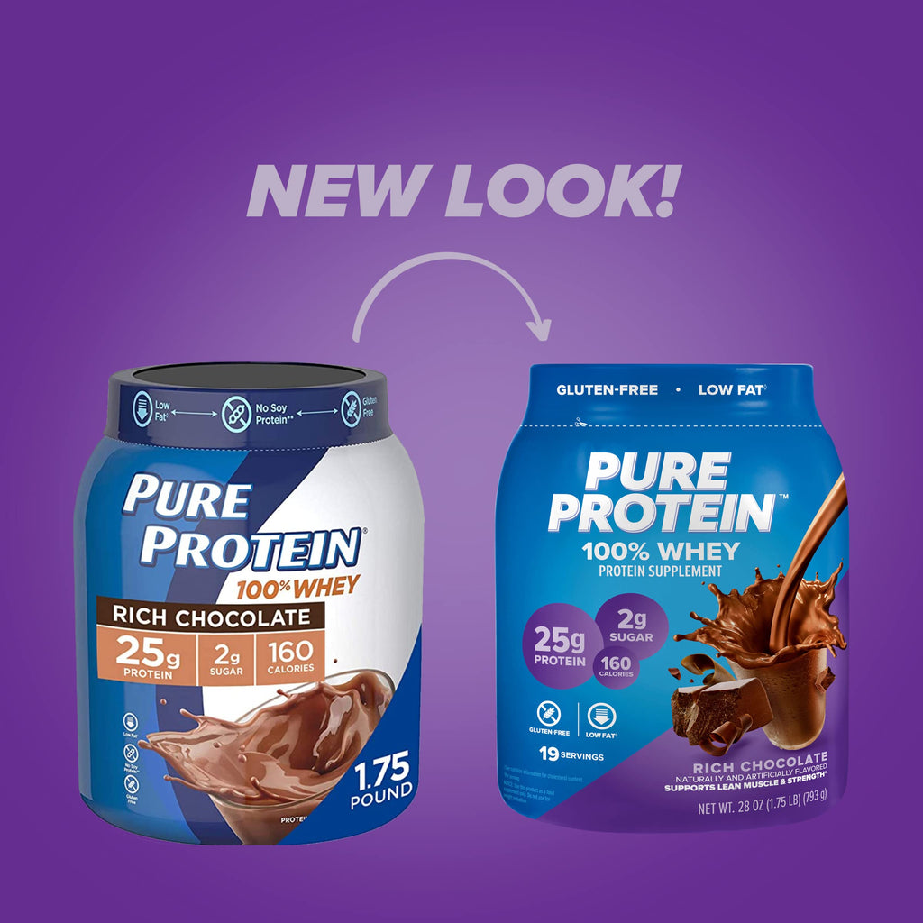 Whey Protein Powder Rich Chocolate 25 g Protein D35219