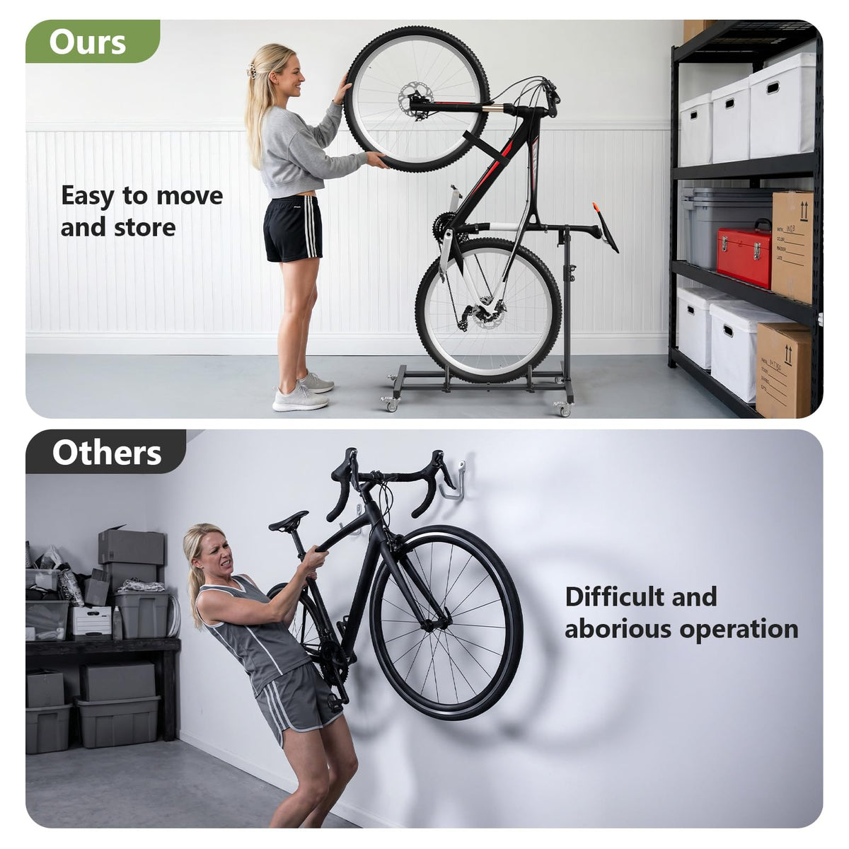 Freestanding Black Bike Stand M31023