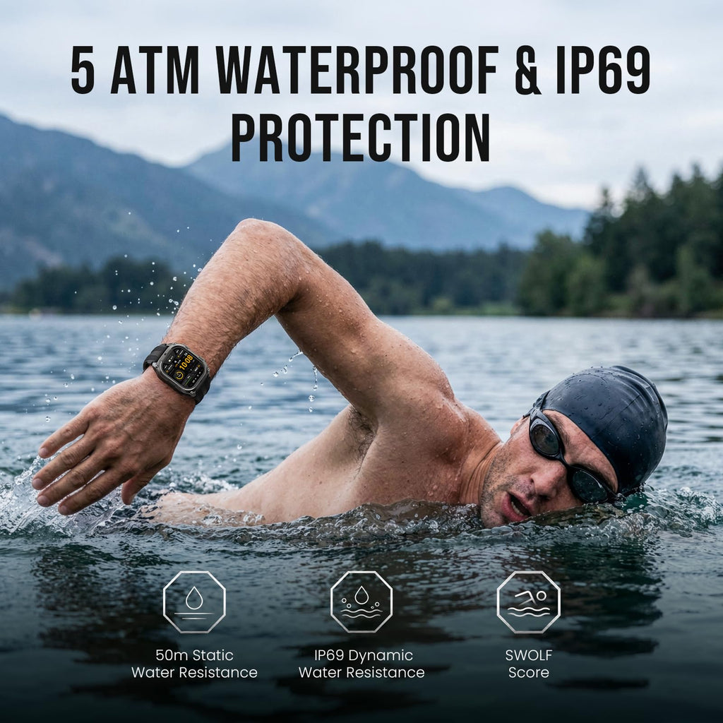 Smart Watch with GPS, Waterproof, 15-Day Battery J890