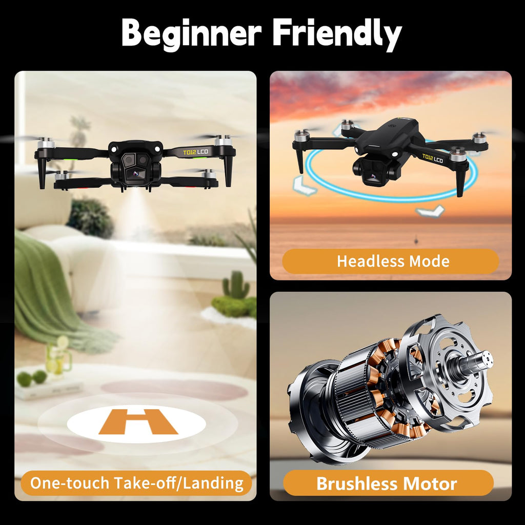Drone with Camera Foldable Quadcopter H541863