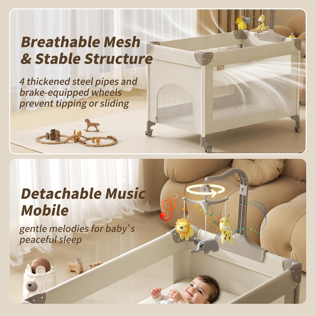 4-in-1 Pack and Play with Bassinet P247244