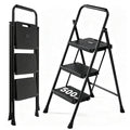 3 Step Foldable Step Stool with Anti-Slip Pedal R976